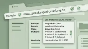 GGL-Whitelist prüfen: Glücksspielanbieter in Deutschland richtig einordnen