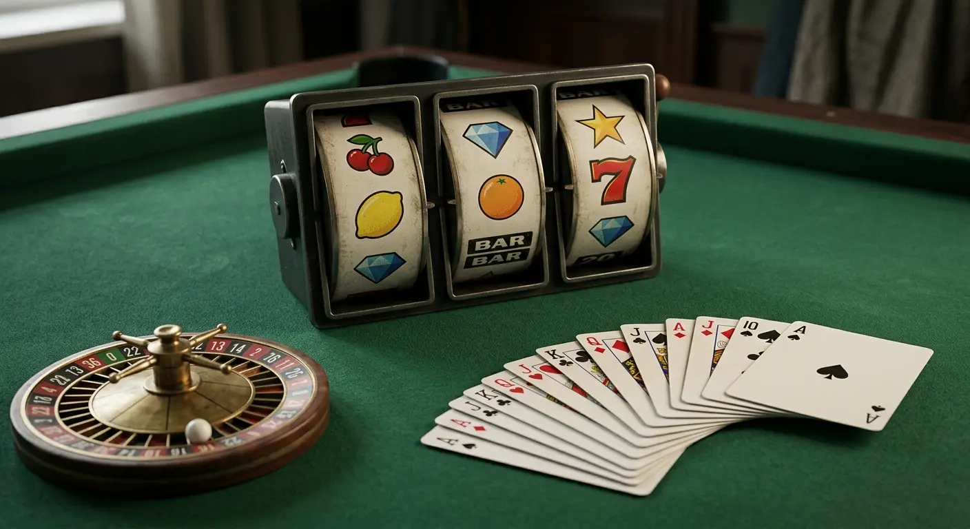 Slots und Tischspiele in Casinos ohne deutsche Lizenz – generische Spielelemente